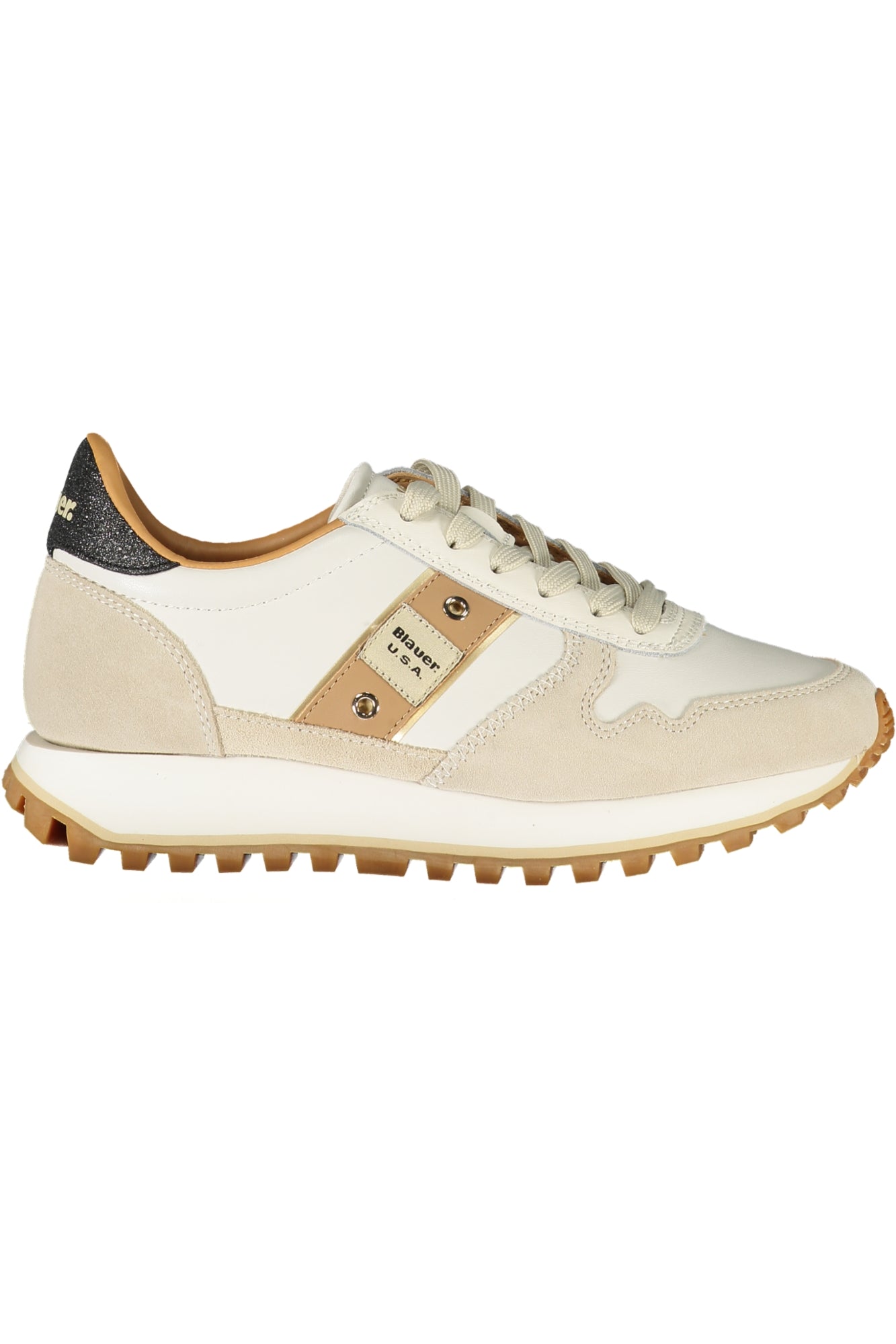 BLAUER DAMEN WEISSE SPORTSCHUHE