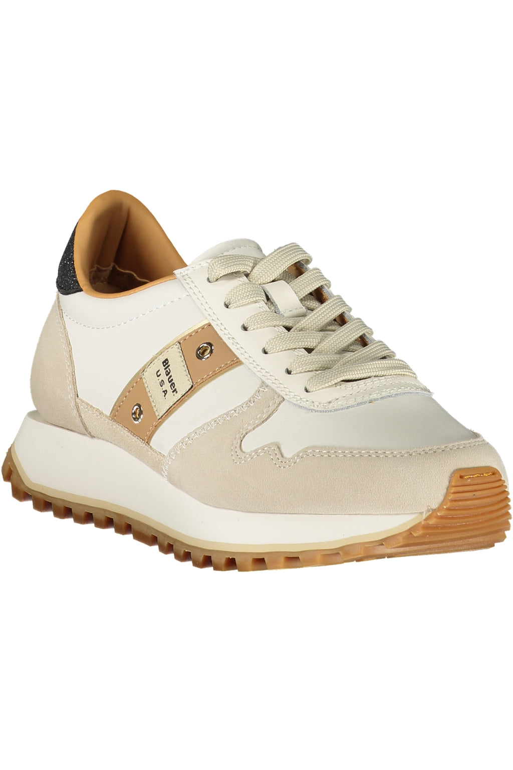BLAUER DAMEN WEISSE SPORTSCHUHE